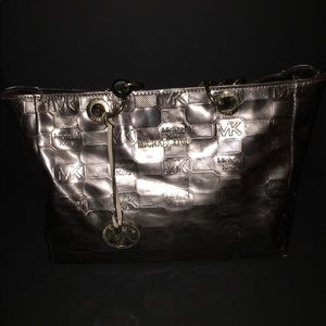 Micheal Kors metallic Tote